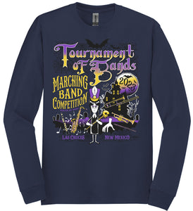 Tournament of Bands Navy Long Sleeve Tee
