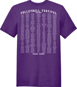 Volleyball  Amethyst Event Tee