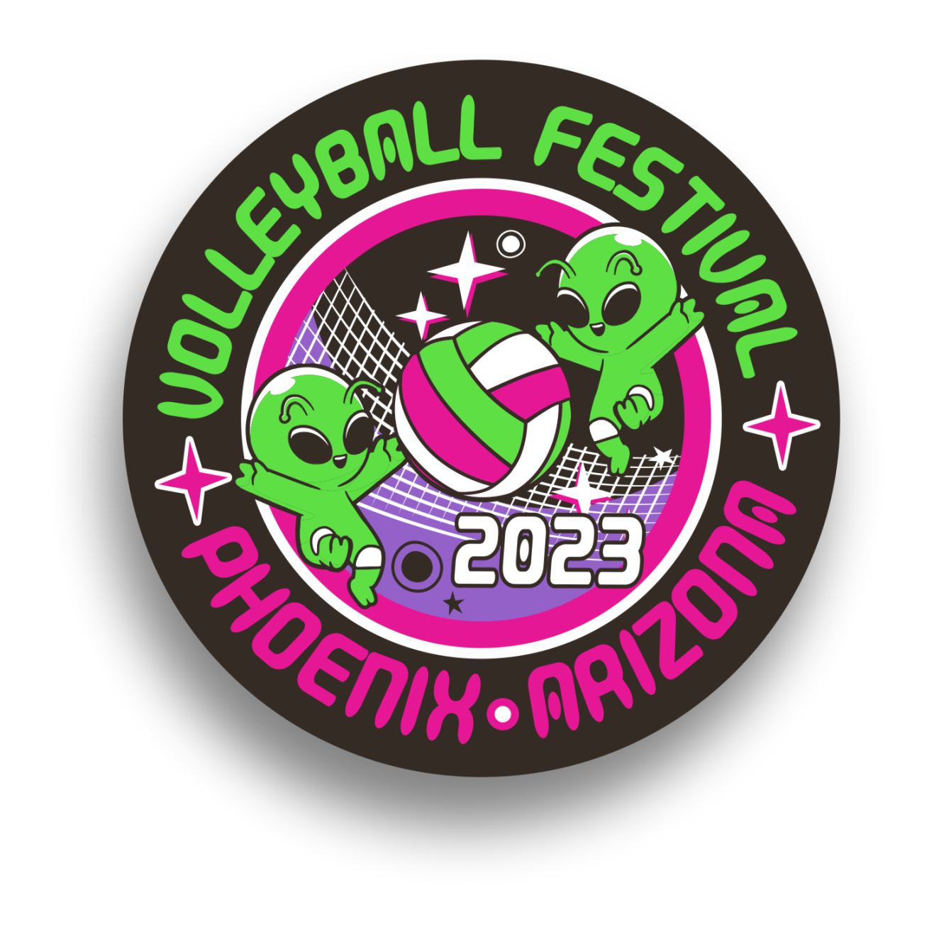 2023 Volleyball Festival Patch
