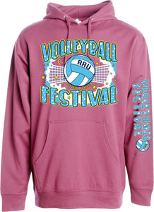 2023 Volleyball Rosewood Hoodie