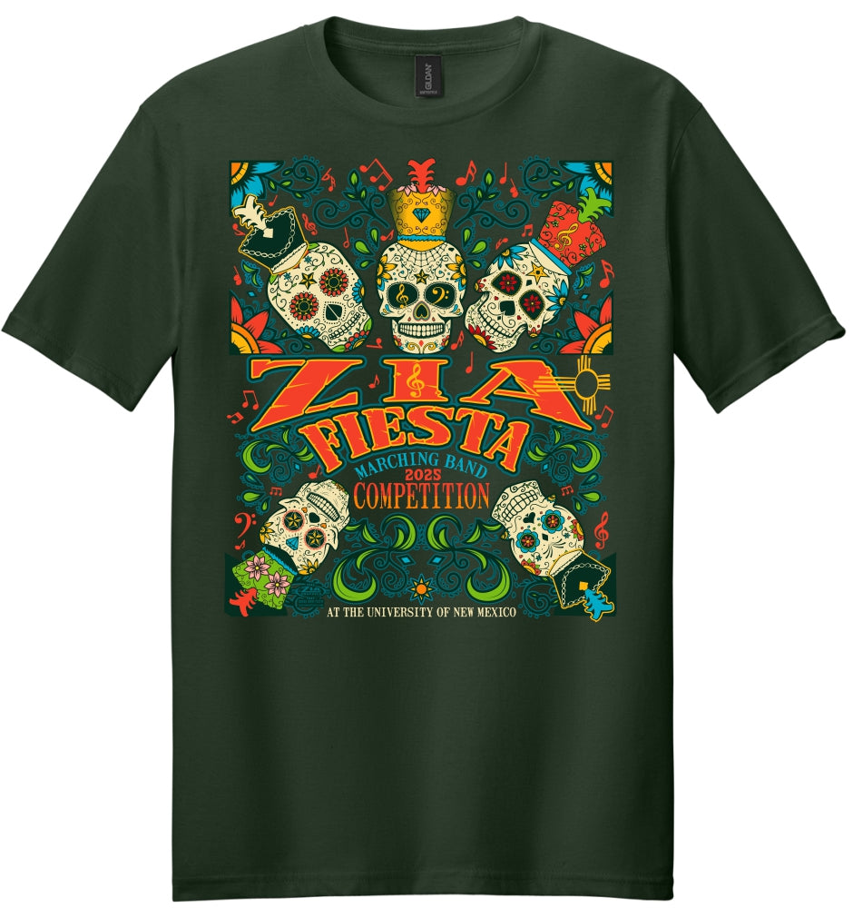 2025 Zia Marching Fiesta Event T-Shirt