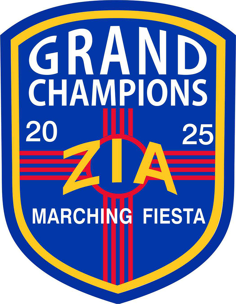 2025 Zia Marching Band Champions Patch
