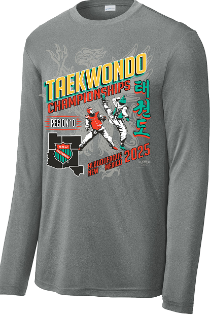 AAU Region Taekwondo 2025 Event Long sleeve Tee
