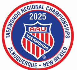 AAU Region Taekwondo 2025 Event Patch