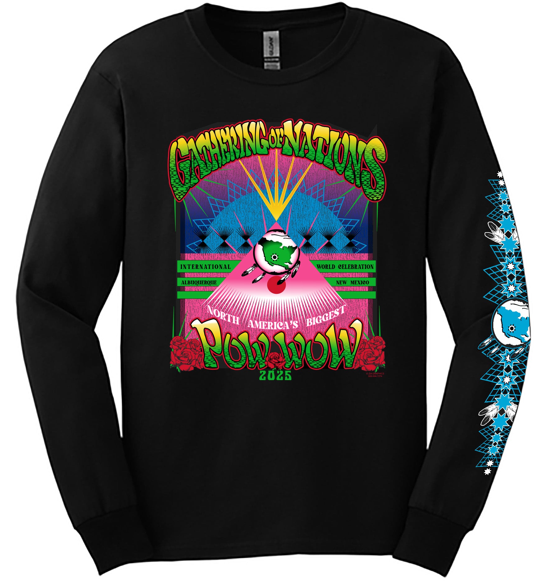 GON Long Sleeve Poster Tee – Zia Events