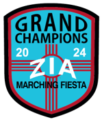 2024 Zia Marching Band Champions Patch