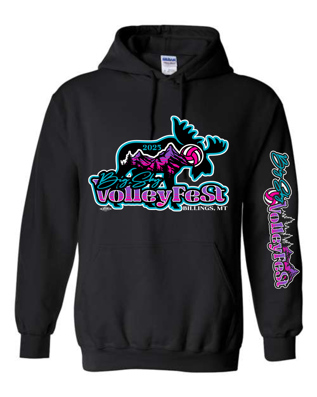 Big Sky 2025 Volleyfest Hoods – Zia Events