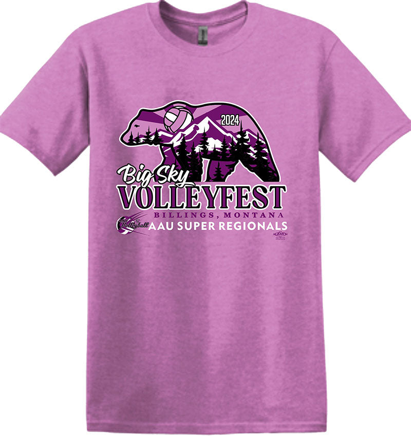 Big Sky Volleyfest Event Tee