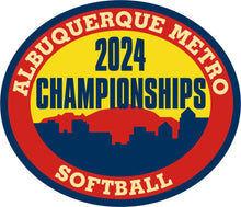 Load image into Gallery viewer, ABQ Metro Softball Championship Patches
