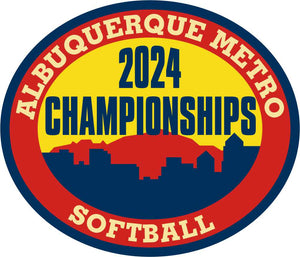 ABQ Metro Softball Championship Patches