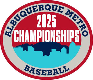 ABQ Metro Baseball Championship Patches