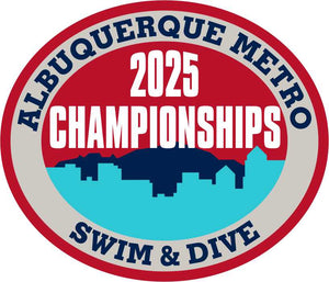 ABQ Metro Swim and Dive Championship Patches