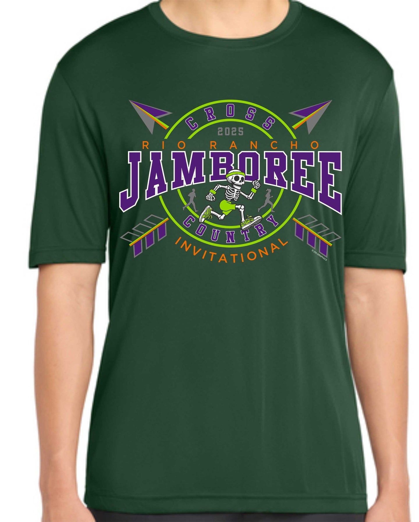 Forest Green Performance Tee