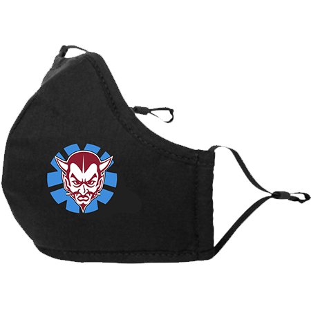 Black Adjustable Mask with Sundevil Logo