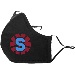 Black Adjustable Mask with Sandia Prep Logo