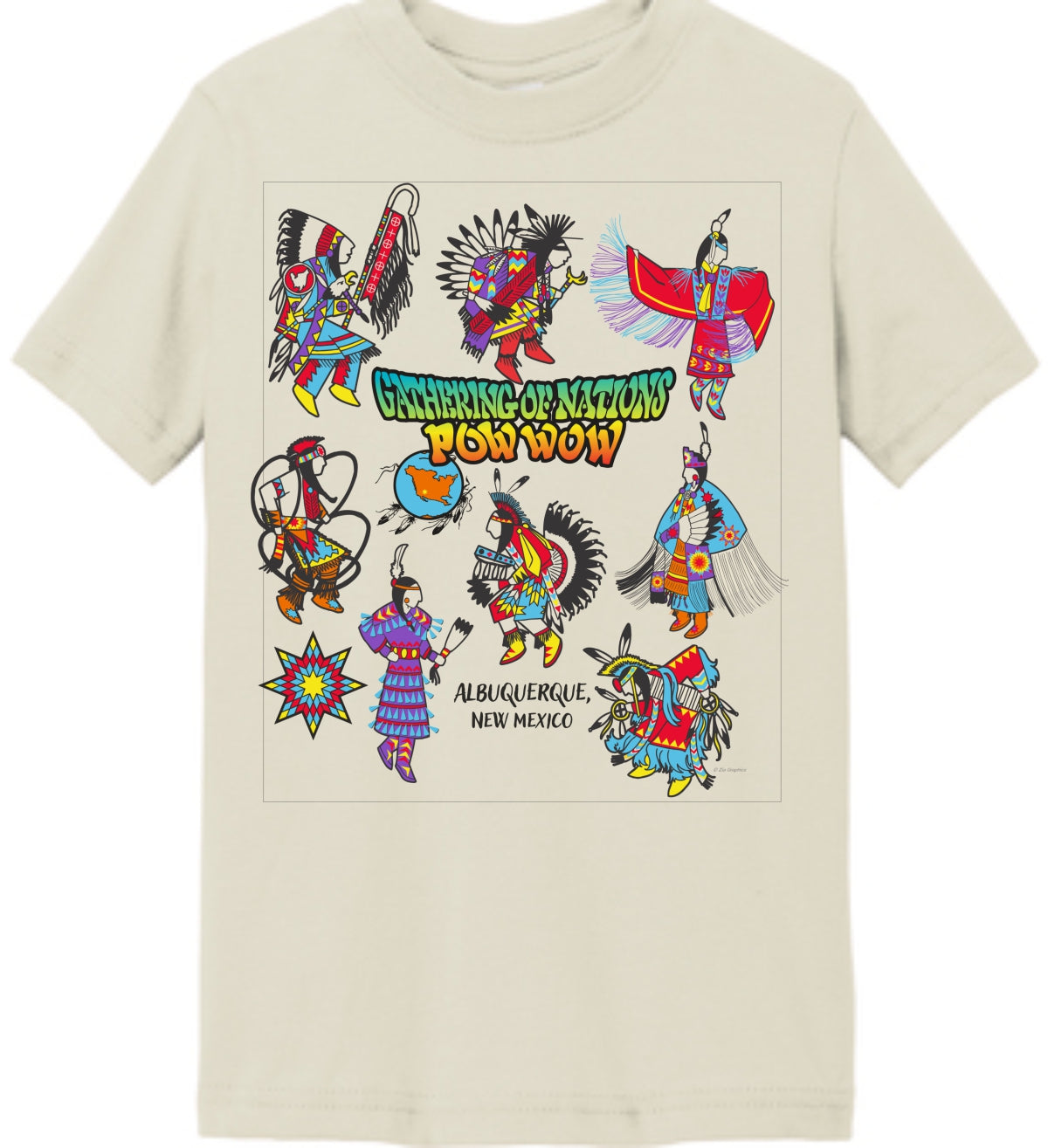 Youth Cartoon Dancers Tee (2T -Youth Large)