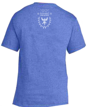 Load image into Gallery viewer, 2022 Heathered Blue Intertribal Ceremonial Event Tee
