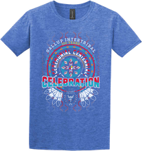 Load image into Gallery viewer, 2022 Heathered Blue Intertribal Ceremonial Event Tee
