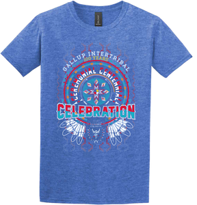 2022 Heathered Blue Intertribal Ceremonial Event Tee