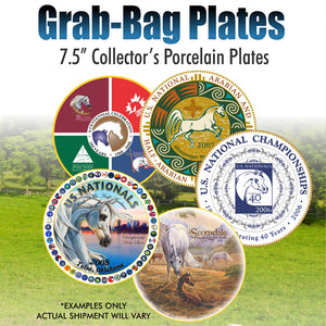 Decorative Horse Show Plate Grab Bags