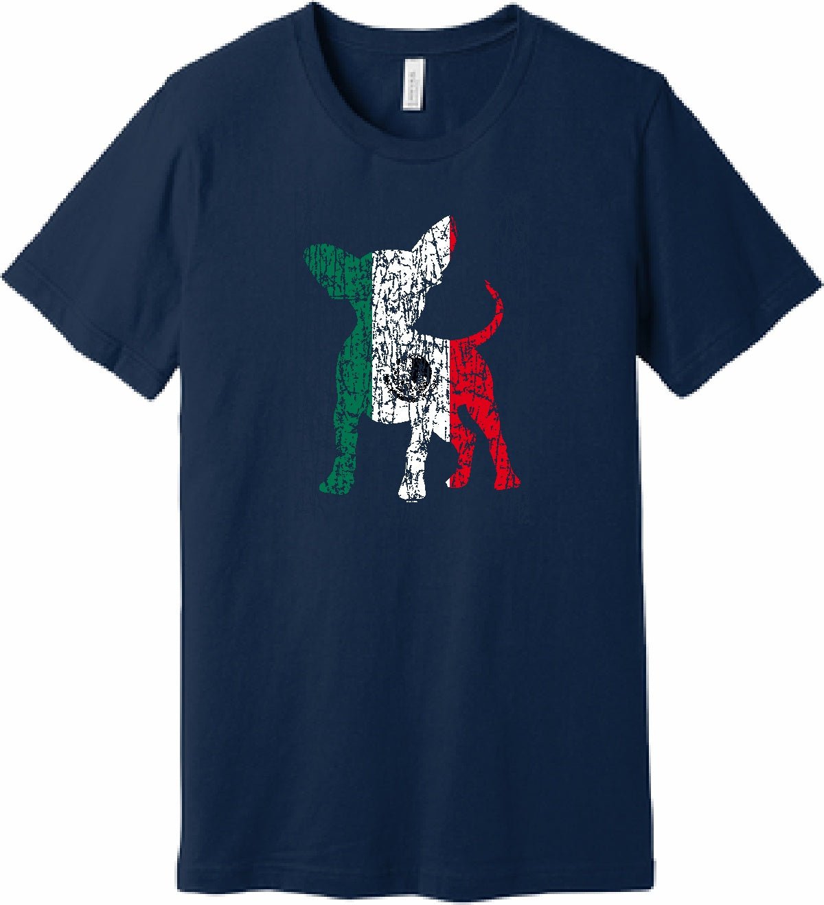 Mexico Flag Chihuahua T-Shirt