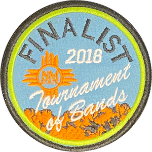 Tournament of Bands 2018 Finalist Patch