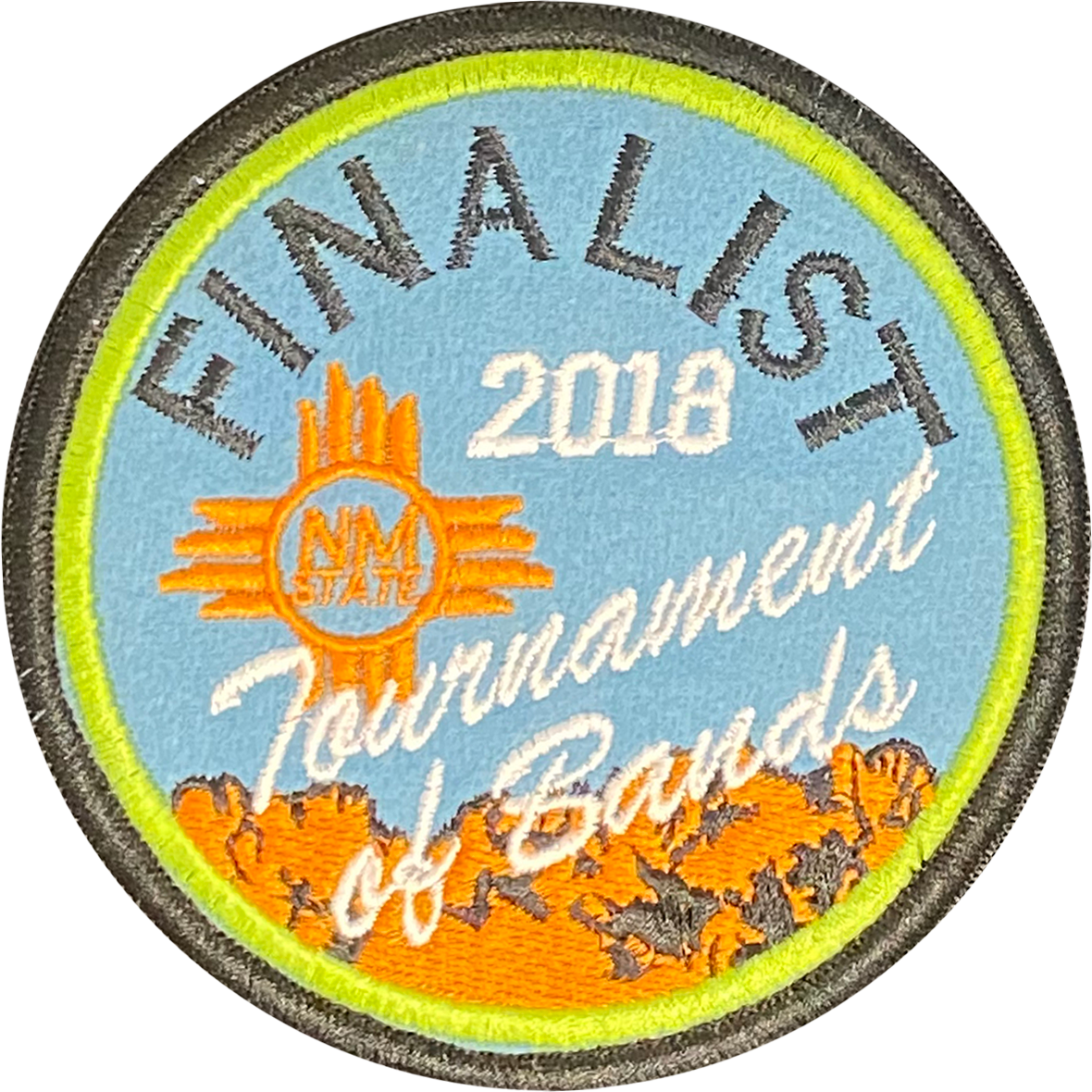 Tournament of Bands 2018 Finalist Patch
