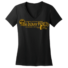 Load image into Gallery viewer, Miss Indian World V-neck tee

