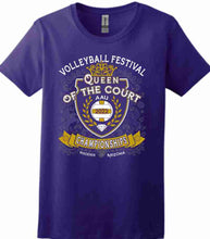 Load image into Gallery viewer, Purple Queen of The Court Tee
