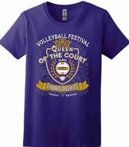 Purple Queen of The Court Tee