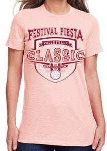 2022 Volleyball Dusty Rose Event Tee
