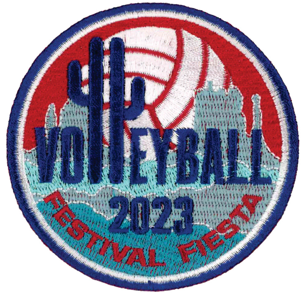 2023 Volleyball Event Patch