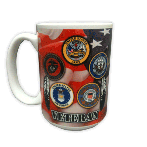 Gathering of Nations Veteran/Marine design 11 oz. Mug