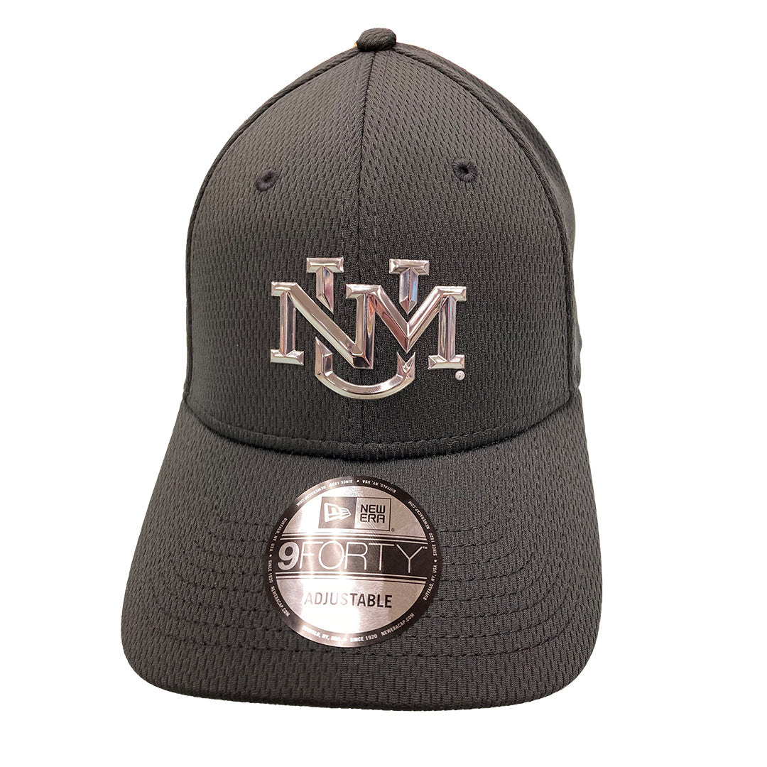 UNM Silver and Black Hat