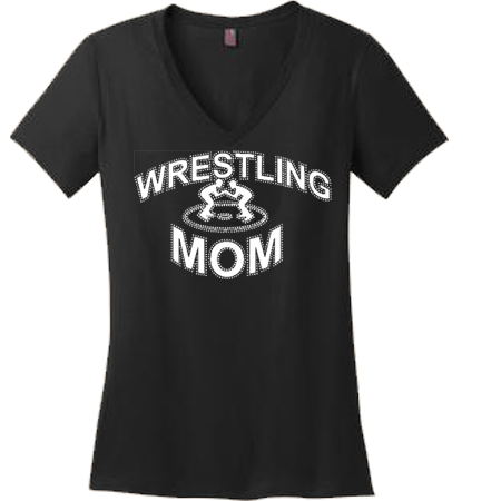 Wrestling Mom With Rhinestone Wrestlers